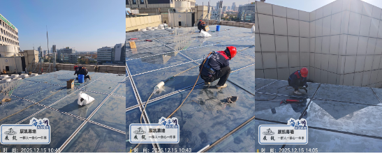 采光顶整体重新打胶维修